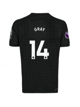 Billige Tottenham Hotspur Archie Gray #14 Bortedrakt 2025-26 Kortermet
